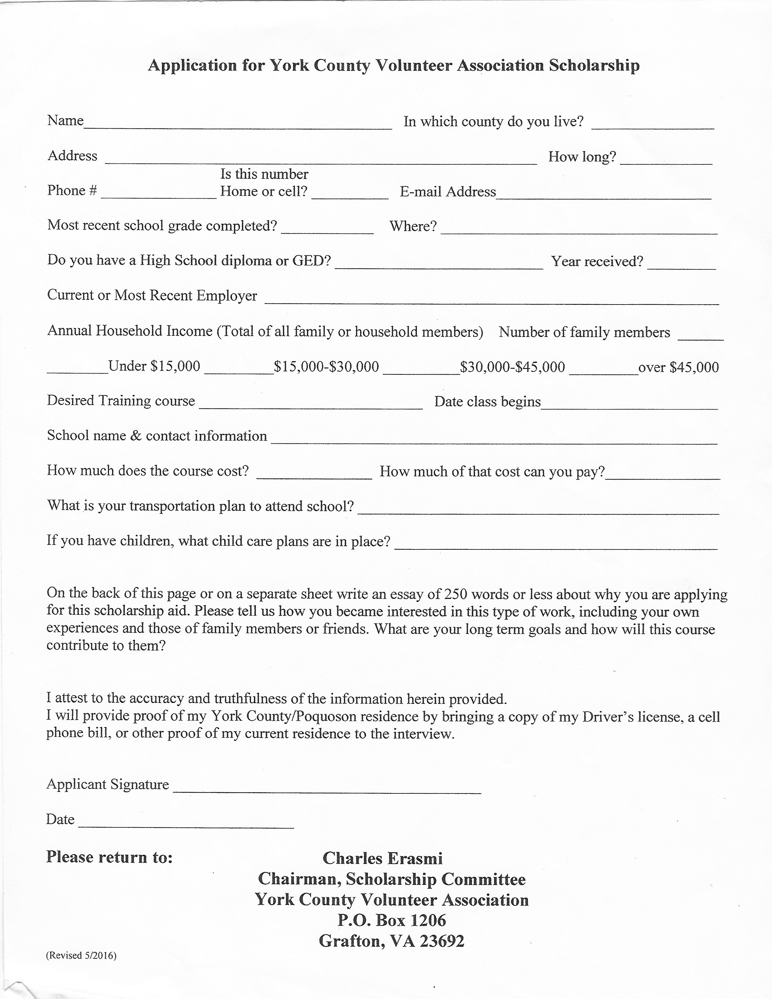 Scholarship The Bargain Box